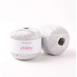 PHILDAR Fil à tricoter MYRIADE Argent