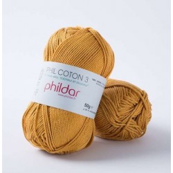 PHILDAR Fil à tricoter PHIL COTON 3 Gold