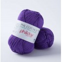 PHILDAR Fil à tricoter PHIL COTON 3 Violet