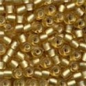 Perles Pony Size 6° 16031 Frosted Gold