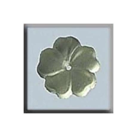 Charm Glass Treasures 12005 5 Petal Flower Matte Jonquil
