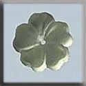 Charm Glass Treasures 12005 5 Petal Flower Matte Jonquil