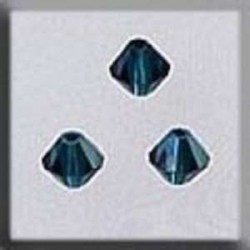 Charm Crystal Treasures 13025 Rondele 4mm Emerald AB