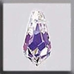 Charm Crystal Treasures 13057 Small Teardrop Crystal AB