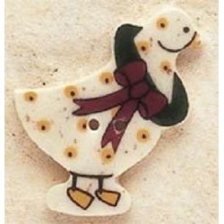 Bouton décoratif 43023 Christmas Goose