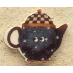 Bouton décoratif 43094 Polka Dot Teapot