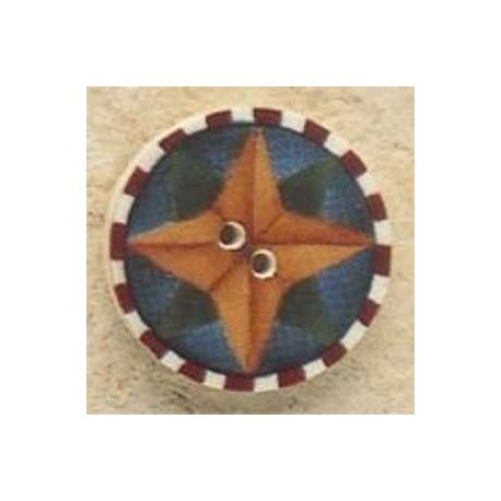 Bouton décoratif 43108 Star Compass