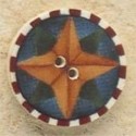 Bouton décoratif 43108 Star Compass