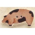 Bouton décoratif 43116 Pig