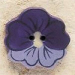 Bouton décoratif 43183 Purple Pansy