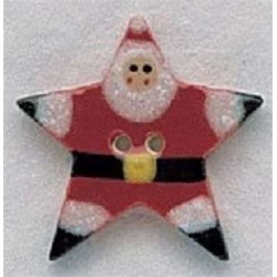 Bouton décoratif 86155 Star Santa