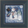 Frosty Snowman - Kit Broderie perlée