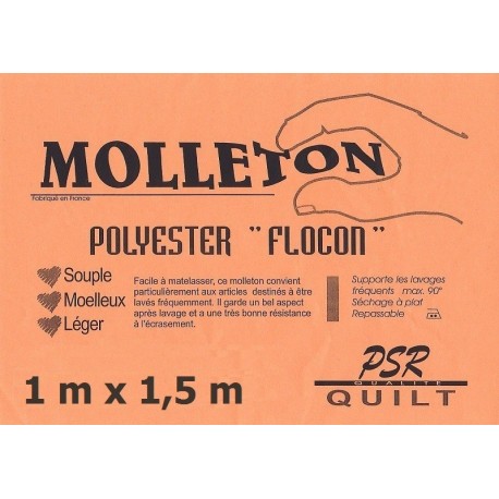 Molleton FLOCON 1,00m x 1,50m