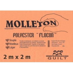 Molleton FLOCON 2,00m x 2,00m