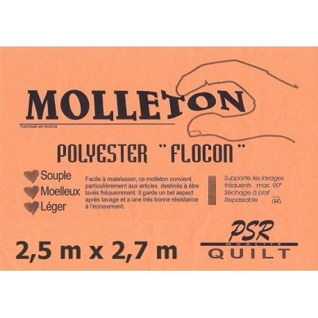 Molleton FLOCON 2,50m x 2,70m