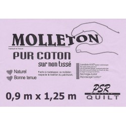 Molleton PUR COTON 0,90m x 1,25m