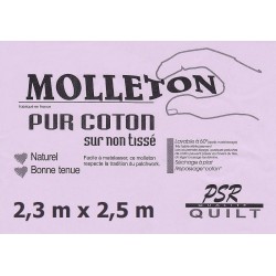 Molleton PUR COTON 2,30m x 2,50m