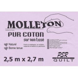 Molleton PUR COTON 2,50m x 2,70m