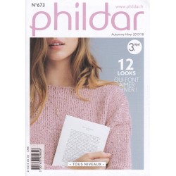 Catalogue PHILDAR 673 Femme Hiver