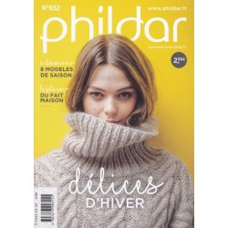 Catalogue PHILDAR 652 Femme Hiver