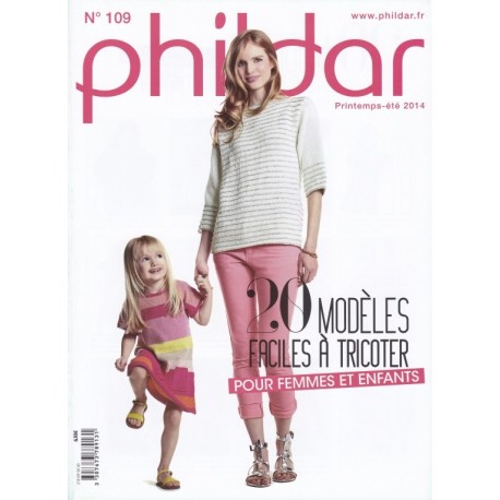 Catalogue PHILDAR 109 Femme Enfant Été
