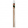 PRYM Aiguilles à tricoter à boule Bambou 33cm Taille 6,5