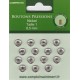 BOUTONS PRESSIONS NICKEL Taille 1