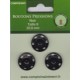 BOUTONS PRESSIONS NOIR Taille 8