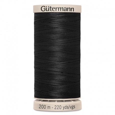 GÜTERMANN Hand QUILTING 200m 5201 Black