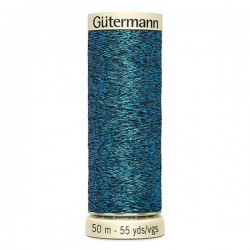 GÜTERMANN W331 EFFET MÉTALLISÉ 483 Bleu vert
