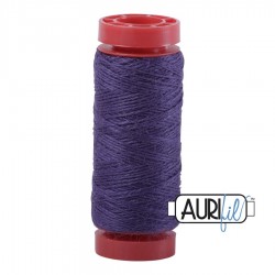 AURIFIL FIL DE LAINE LANA 8550 Purple Spectacle - Petite bobine de 50 mètres