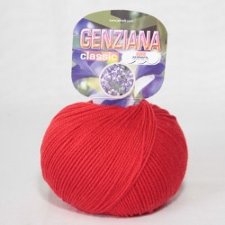 ADRIAFIL Fil à tricoter 100% Pure Laine Mérinos Extra Fine GENZIANA 17 Rouge