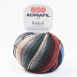 ADRIAFIL Fil à tricoter KNITCOL 76 Fantaisie Forêt