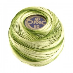 Fil Crochet DMC SPÉCIAL DENTELLES 92 Vert feuillage ombré
