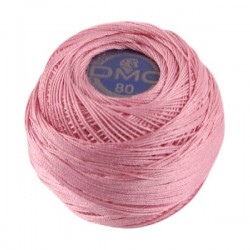 Fil Crochet DMC SPÉCIAL DENTELLES 603 Rose bonbon