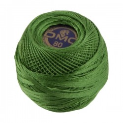 Fil Crochet DMC SPÉCIAL DENTELLES 701 Vert gazon