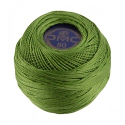 Fil Crochet DMC SPÉCIAL DENTELLES 702 Vert brin d'herbe