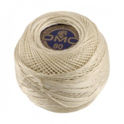 Fil Crochet DMC SPÉCIAL DENTELLES 712 Crème