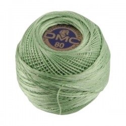 Fil Crochet DMC SPÉCIAL DENTELLES 954 Vert rizière