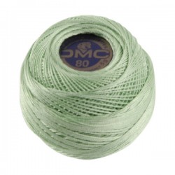 Fil Crochet DMC SPÉCIAL DENTELLES 955 Vert pâle