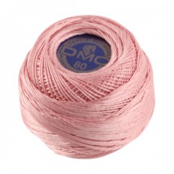 Fil Crochet DMC SPÉCIAL DENTELLES 3326 Rose églantine