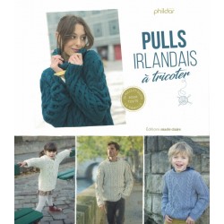 Catalogue PHILDAR / MARIE CLAIRE Pulls Irlandais