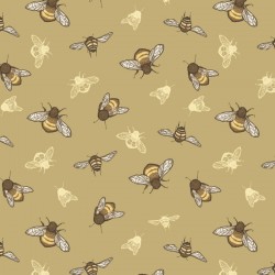 WINDHAM FABRICS - TELL THE BEES par Hackney and Co. 51435-5