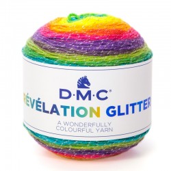DMC WONDER - Laine RÉVÉLATION GLITTER Coloris 504
