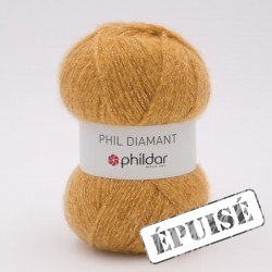 PHILDAR Fil à tricoter PHIL DIAMANT Miel