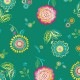 Tissu Patchwork HAPPY DAYS de Michael Miller Fabrics 9393.TEAL
