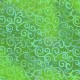 QT FABRICS - Tissu Patchwork OMBRE SCROLL SPRING GREEN 24174.G