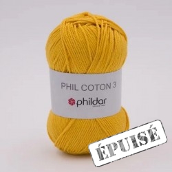 PHILDAR Fil à tricoter PHIL COTON 3 Ananas