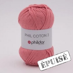 PHILDAR Fil à tricoter PHIL COTON 3 Buvard