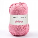 PHILDAR Fil à tricoter PHIL COTON 4 Meringue